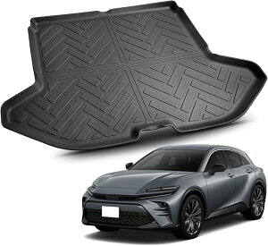 トヨタ クラウンスポーツ 専用 ラゲッジマット ラゲッジトレイ 3Dラゲッジマット TPE製 滑り止めマット 折り畳み式 取り付け簡単 超耐久性 クラウン スポーツ アクセサリー カスタムパーツ