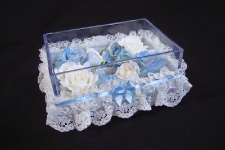 楽天市場】お花のティッシュケース（小） / ブルー : fairy-葦笛- 