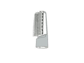 【在庫あり】 パナソニック くるくるドライヤー用ワイドブローブラシ（青） EHKA15AH7617