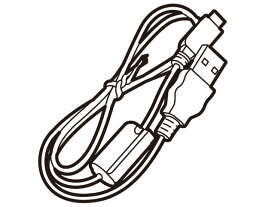 【在庫あり】 パナソニック デジタルビデオカメラ用USB接続ケーブル　K1HY04YY0106
