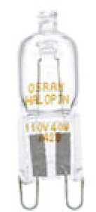 �y�݌ɂ���z �O�H JD110V25W/G9/P HALOPIN�i�n���s���j 25W �N���A