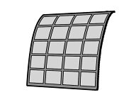 【在庫あり】 パナソニック エアフィルター（1枚）　ACRD00-03010