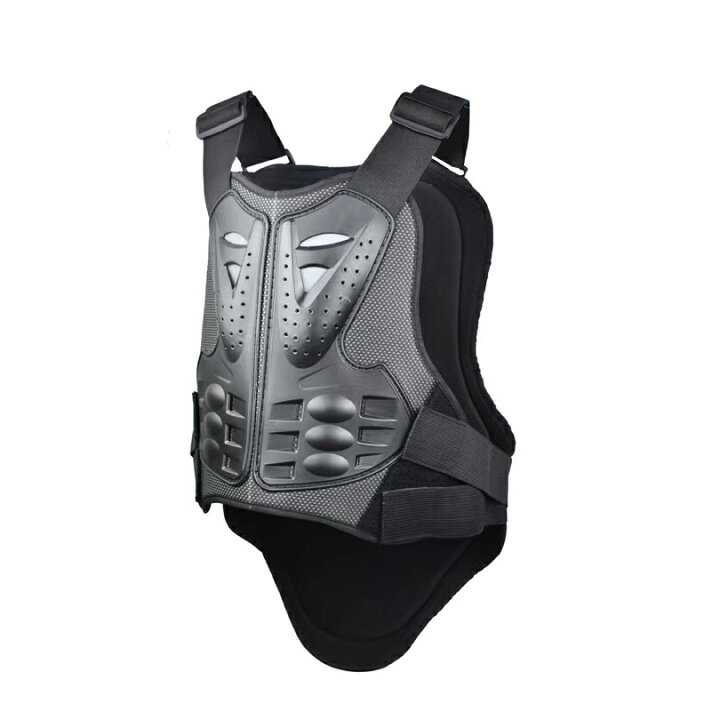 最適な材料 バイク用 胸部プロテクター オートバイプロテクター 上半身保護 胸 背中 L