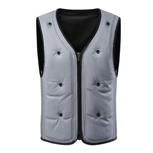 水冷服 水冷ベスト 水冷 ベスト 超薄型 インナー洗濯機利用可能 作業着 空調服同時着用可 熱中症対策 キャンプ 電気 保冷剤不要 物理冷却 ウォーターベスト 注水のみで使用可 夏用水冷服 ク