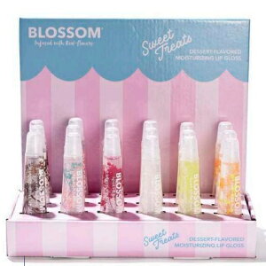 BLOSSOM SWEET TREATS DESSERT-FLAVORED LIP GLOSS COCONUT MACAROON bvOX@RRibc}J@`[u@1@ubT