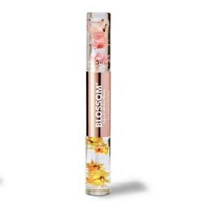 BLOSSOM GLAM SQUAD STRAWBERRY ROLL-ON LIP GLOSS / HONEY JASMINE ROLL-ON PERFUME OIL ���b�v�O���X �X�g���x���[ �p�t�[���I�C�� �n�j�[�W���X�~���@2WAY�@1��