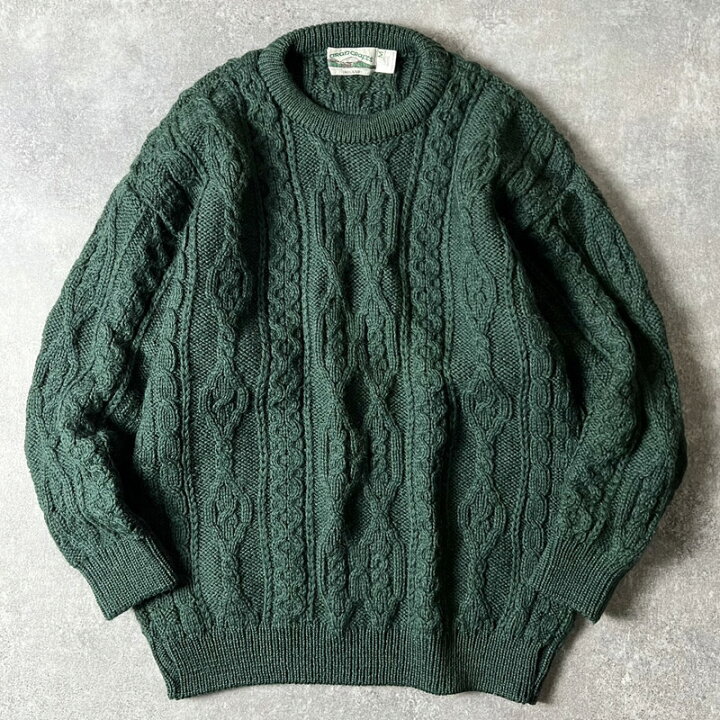楽天市場】アイルランド製 aran crafts ウール フィッシャーマン  