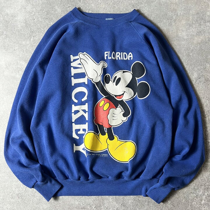 楽天市場】80s USA製 ディズニー オフィシャル 両面 ミッキー プリント  