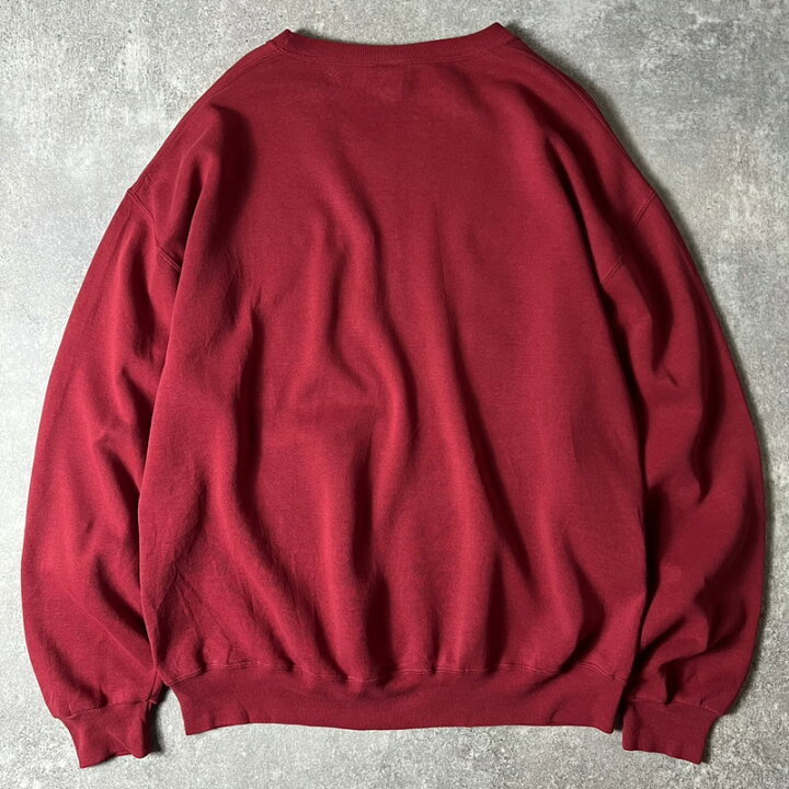 楽天市場】90s RUSSELL 無地 前V スウェット トレーナー XL / 90年代 