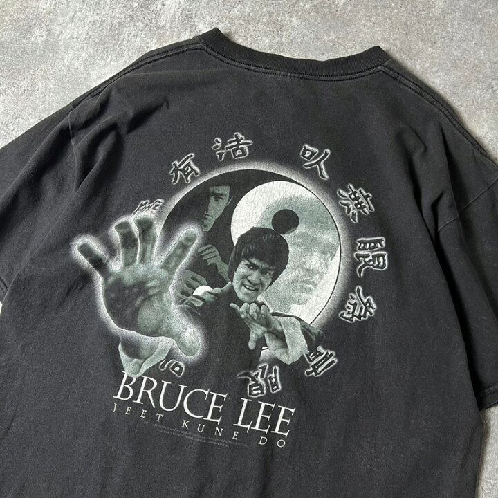 楽天市場】雰囲気系 90s ブルースリー 截拳道 プリント 半袖 Tシャツ 