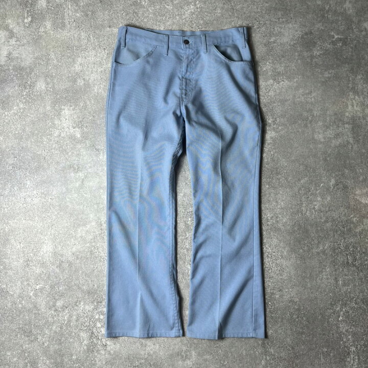 楽天市場】70s Levis 646 スタプレ ホップサック フレア パンツ 36 29 