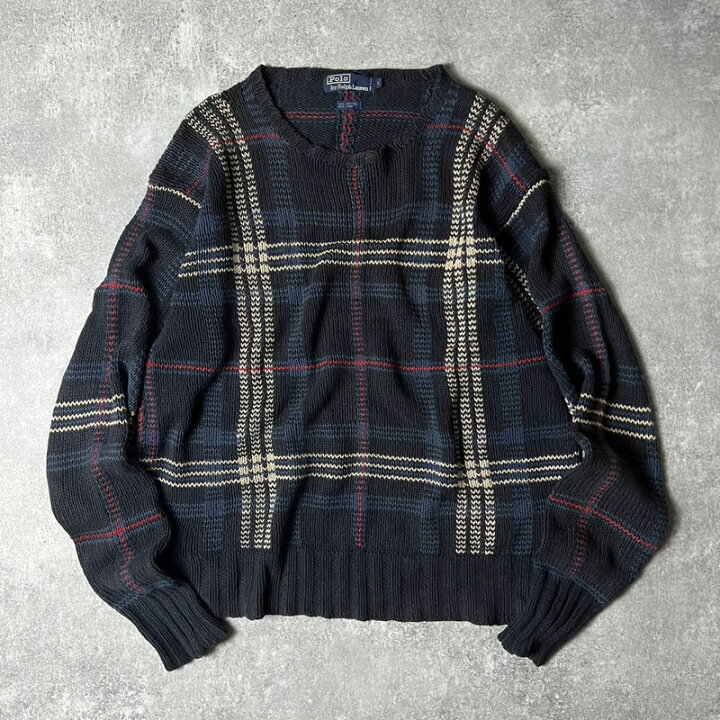 楽天市場】90s POLO RALPH LAUREN チェック コットン リネン 長袖 