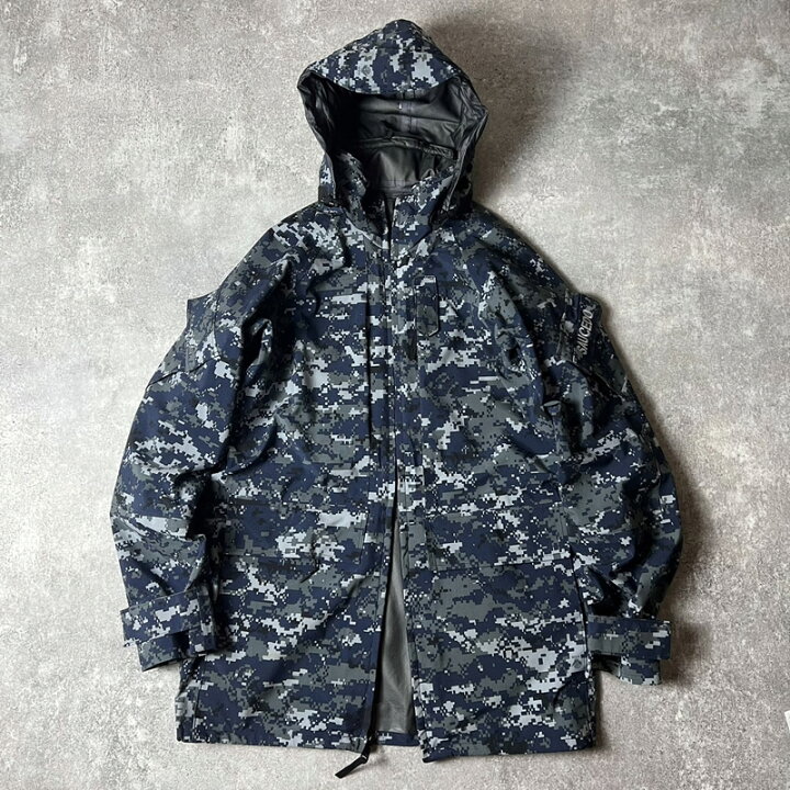 楽天市場】14年製 US NAVY 米軍実物 TYPE1 迷彩 ゴアテックス 