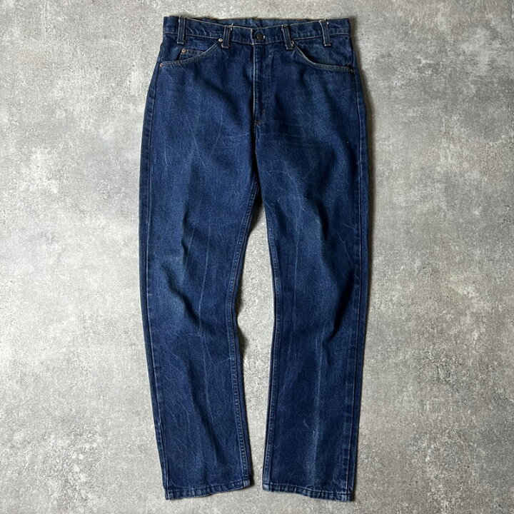 楽天市場】濃紺 80s USA製 Levis 505 0217 デニム パンツ 36 34 / 80  