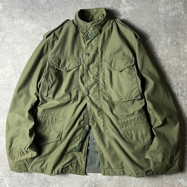 楽天市場】グレーライナー 70s US ARMY 米軍実物 M-65 フィールド 