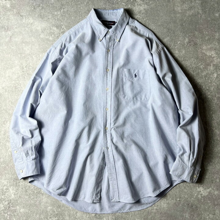 楽天市場】BIG SHIRT 90s RALPH LAUREN 長袖 コットン 