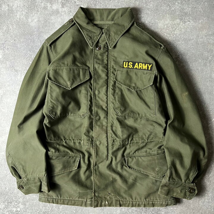 楽天市場】50s 52年製 US ARMY 米軍実物 M-51 フィールド ジャケット 