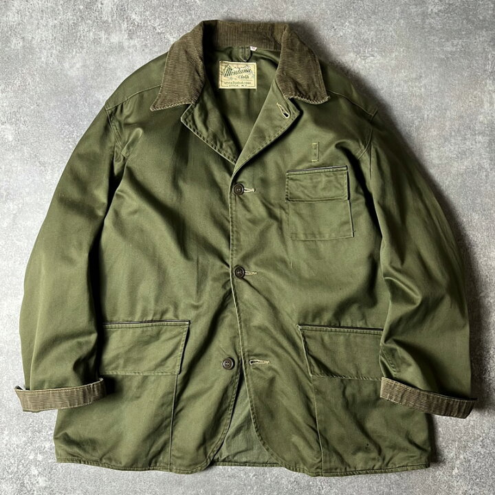 楽天市場】50s Duxbak MONTANA CLOTH コットン ハンティング 