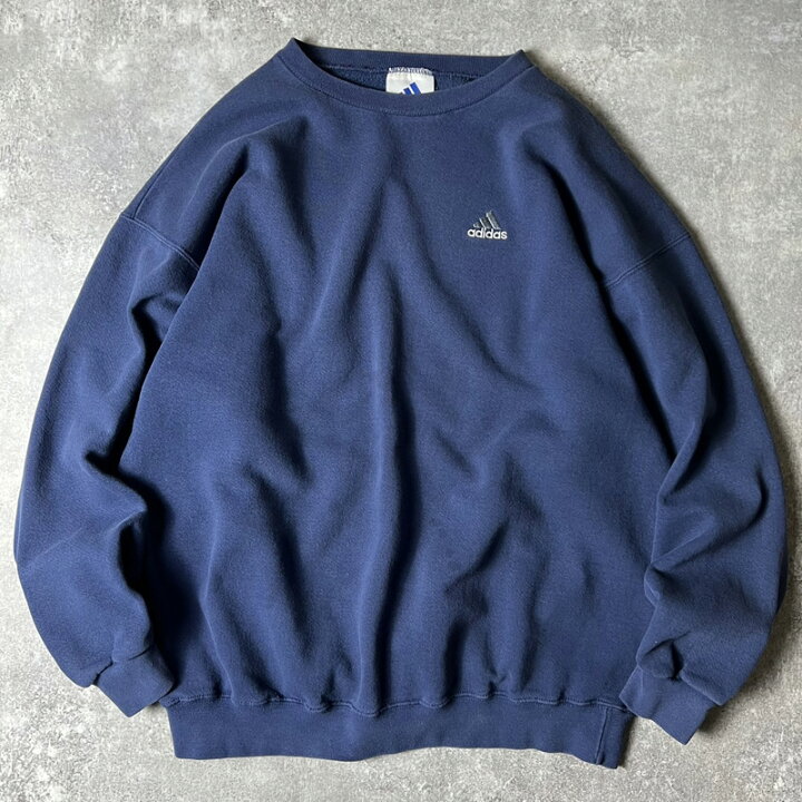 楽天市場】90s USA製 adidas パフォーマンス ロゴ 刺繍 スウェット 