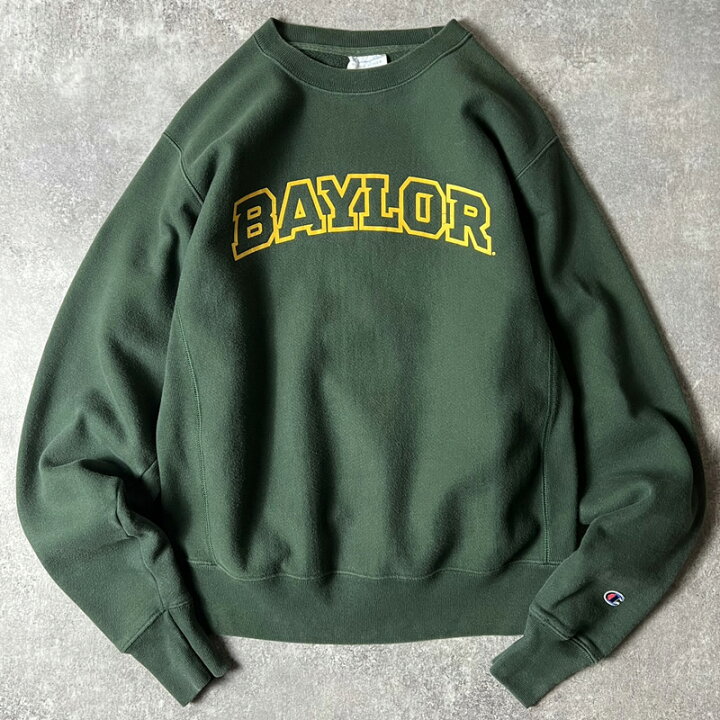 楽天市場】Champion カレッジ プリント リバースウィーブ スウェット  