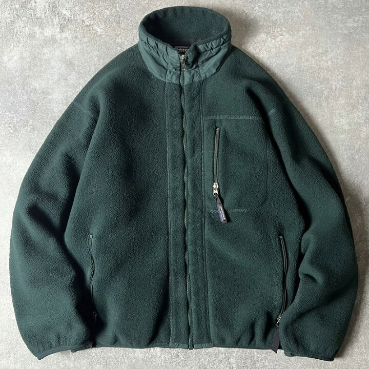 楽天市場】90s 97年製 USA製 Patagonia フルジップ シンチラ フリース  