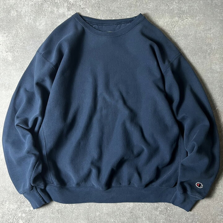 楽天市場】00s Champion 無地 プレミアム リバースウィーブ スウェット 