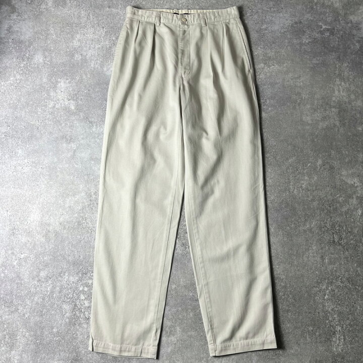 楽天市場】90s POLO RALPH LAUREN 2タック コットン チノ パンツ 32 32 