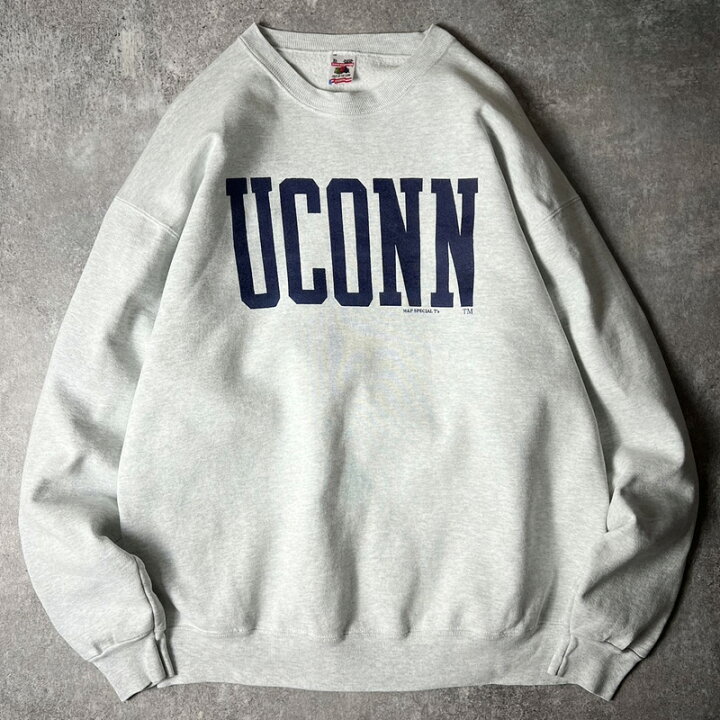 楽天市場】90s USA製 FRUIT OF THE LOOM カレッジ プリント スウェット 