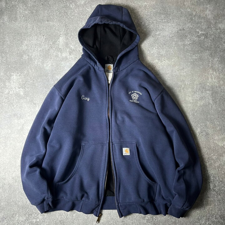 楽天市場】雰囲気系 Carhartt サーマル ライナー付き フルジップ  