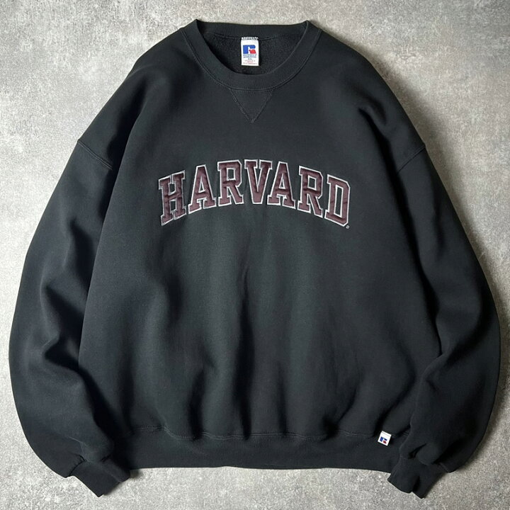 楽天市場】90s RUSSELL HARVARD カレッジ 刺繍 スウェット トレーナー 