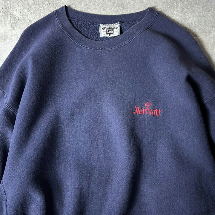 楽天市場】90s USA製 Lee 企業 ロゴ 刺繍 RWタイプ スウェット 
