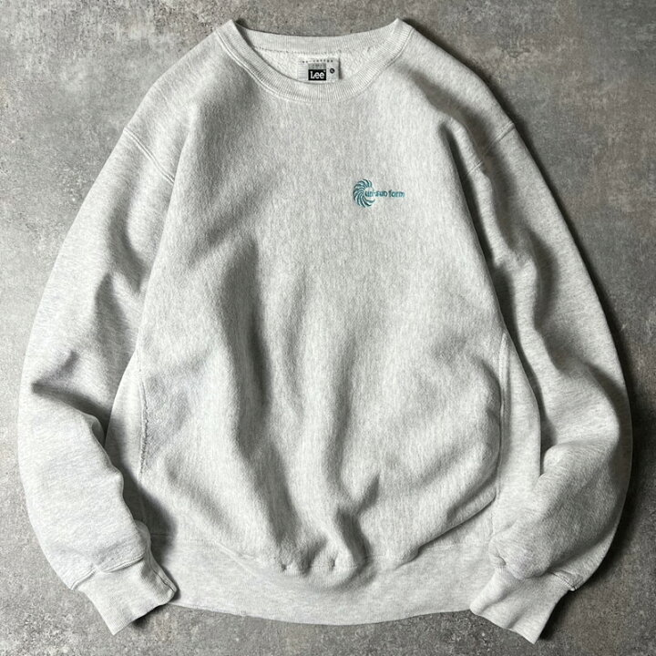 楽天市場】90s USA製 Lee 企業 ロゴ 刺繍 RWタイプ スウェット 