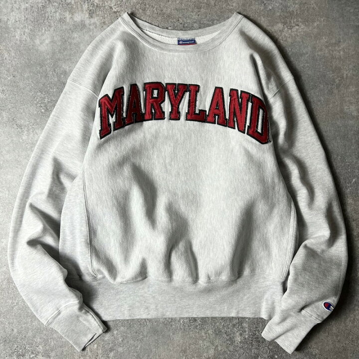 楽天市場】00s Champion カレッジ パッチ 刺繍 リバースウィーブ 
