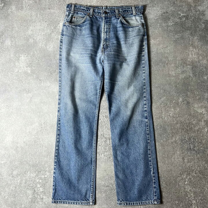 楽天市場】ヒゲ 90s USA製 Levis 517 0217 フレア デニム パンツ 36 32 