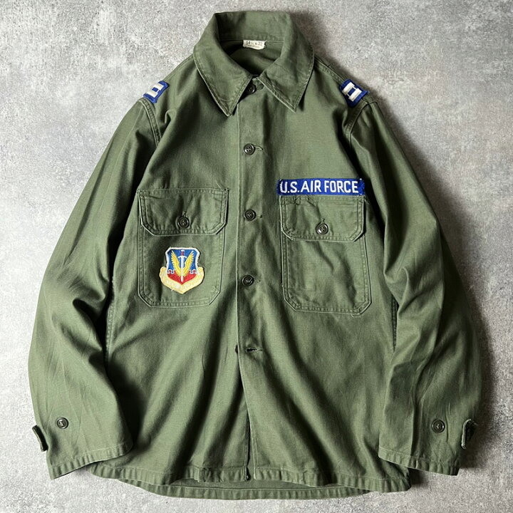 楽天市場】60s US ARMY 米軍実物 OG-107 コットン サテン 