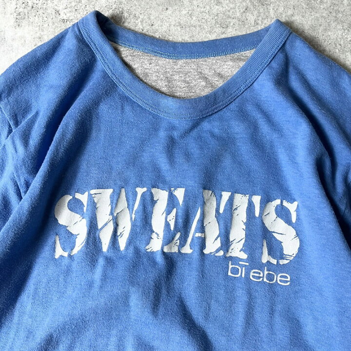 楽天市場】80s Hanes SWEATS bi ebe プリント 半袖 リバーシブル T 