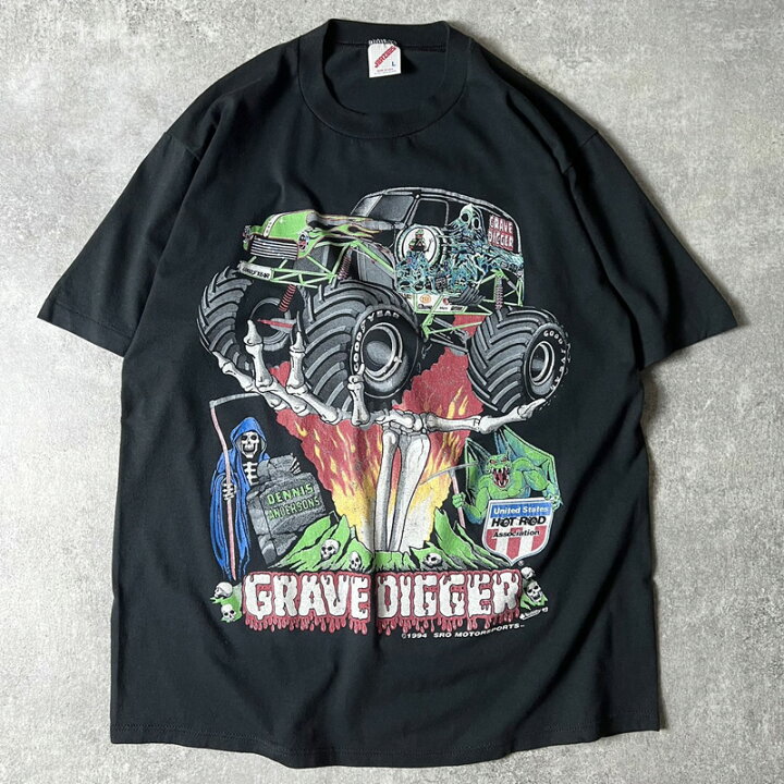 楽天市場】90s USA製 GRAVE DIGGER モンスタートラック ホットロッド 