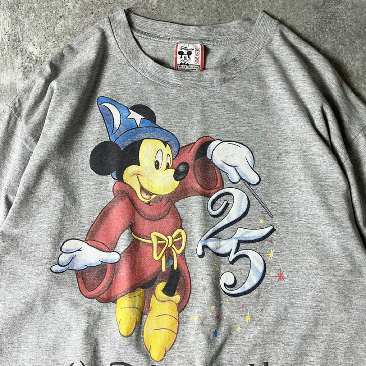 楽天市場】90s USA製 ディズニー オフィシャル ミッキー プリント 半袖  
