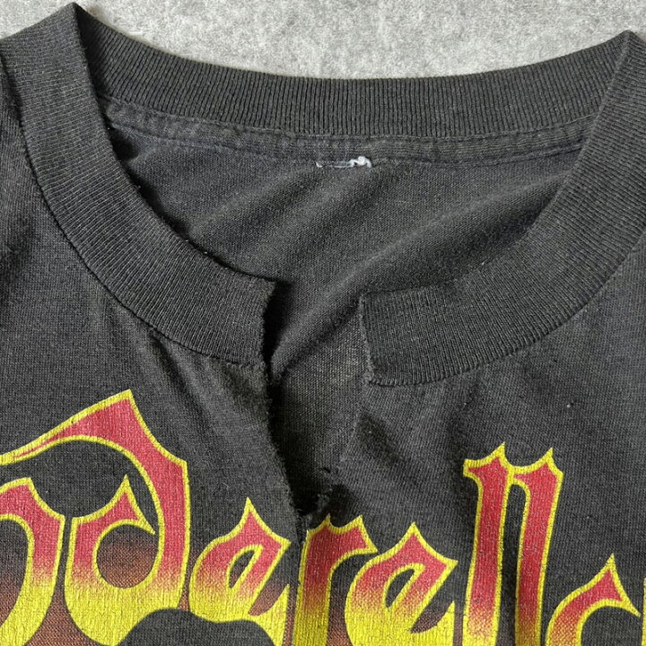楽天市場】80s Cinderella オフィシャル スカル プリント 半袖 Tシャツ  