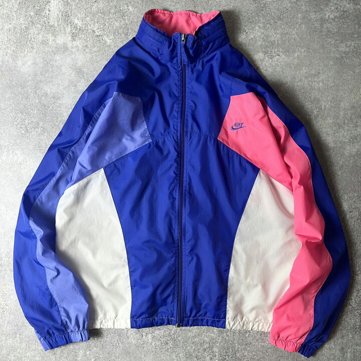 楽天市場】90s NIKE 初期 銀タグ フルジップ ナイロン ジャケット L 