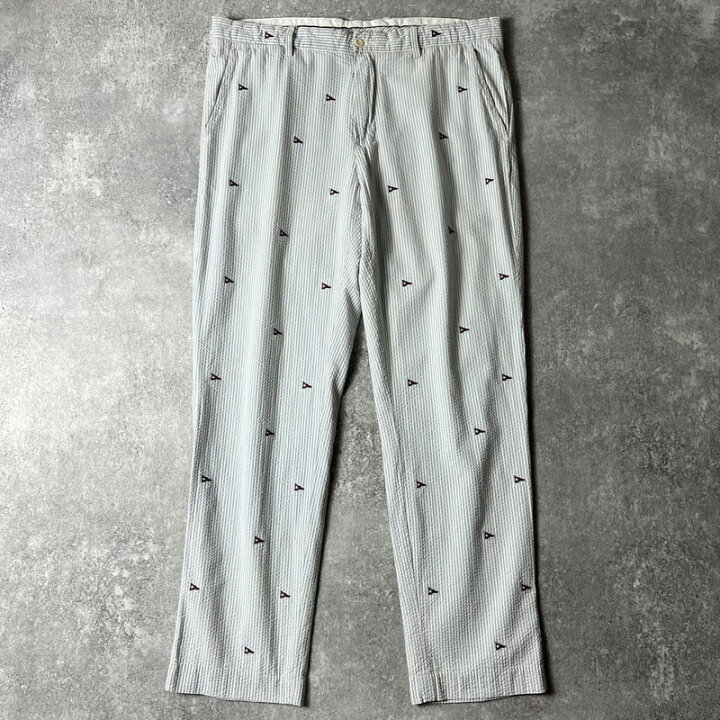 楽天市場】90s POLO RALPH LAUREN フラッグ 総柄 シアサッカー 
