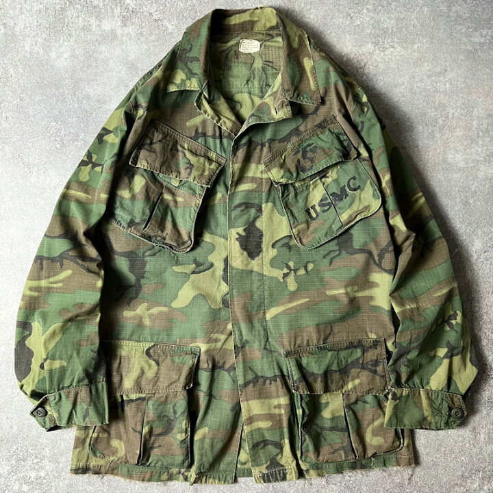 楽天市場】60s US ARMY 米軍実物 4th ERDL グリーンリーフ カモ 