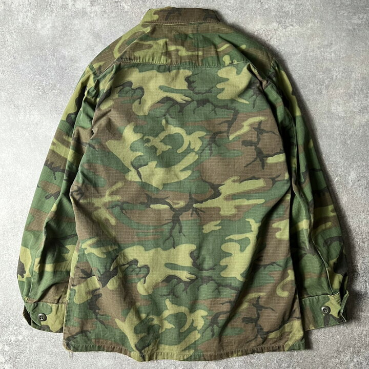 楽天市場】60s US ARMY 米軍実物 4th ERDL グリーンリーフ カモ 
