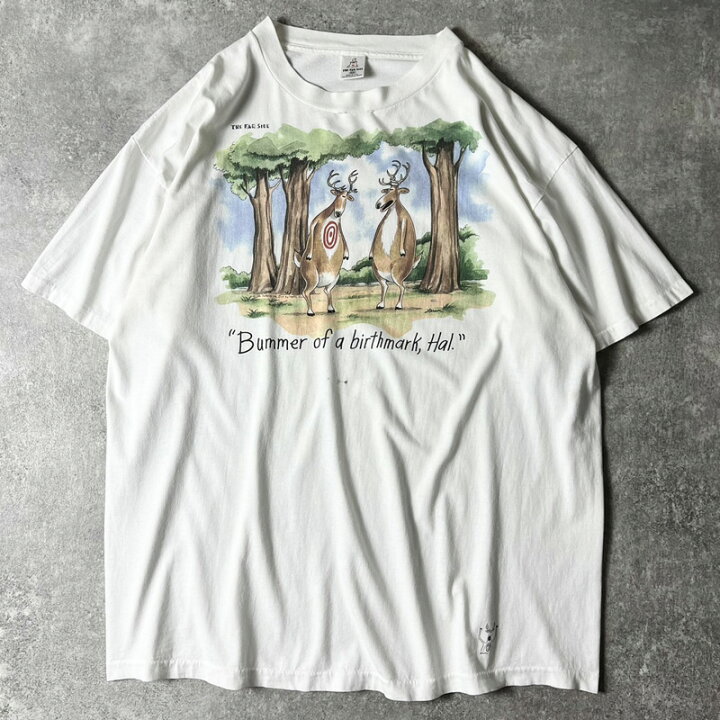 楽天市場】90s USA製 THE FAR SIDE ジョーク キャラクター プリント  