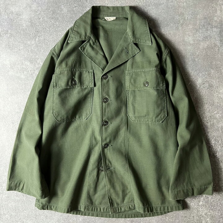楽天市場】60s US ARMY 米軍実物 OG-107 コットン サテン 
