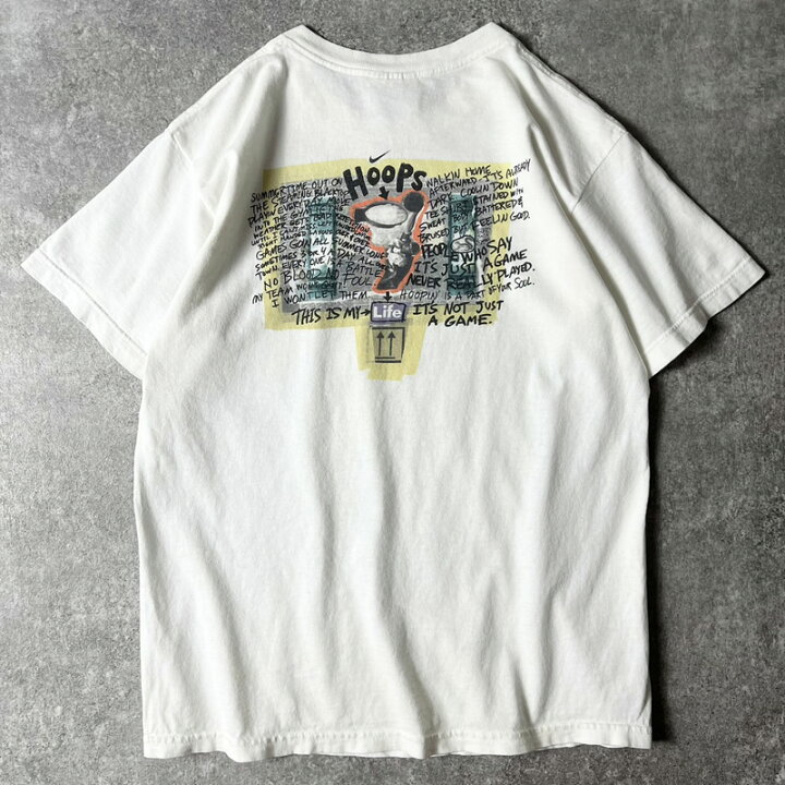 楽天市場】90s USA製 NIKE バスケ 両面 プリント 半袖 Tシャツ M / 90 