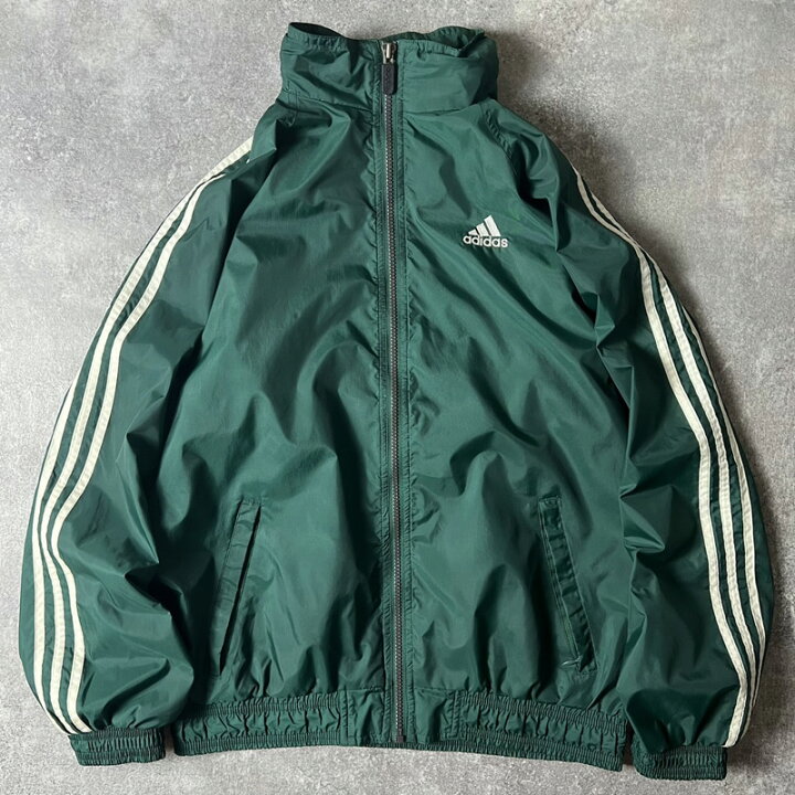 楽天市場】90s adidas 収納 フード付き フルジップ ナイロン  