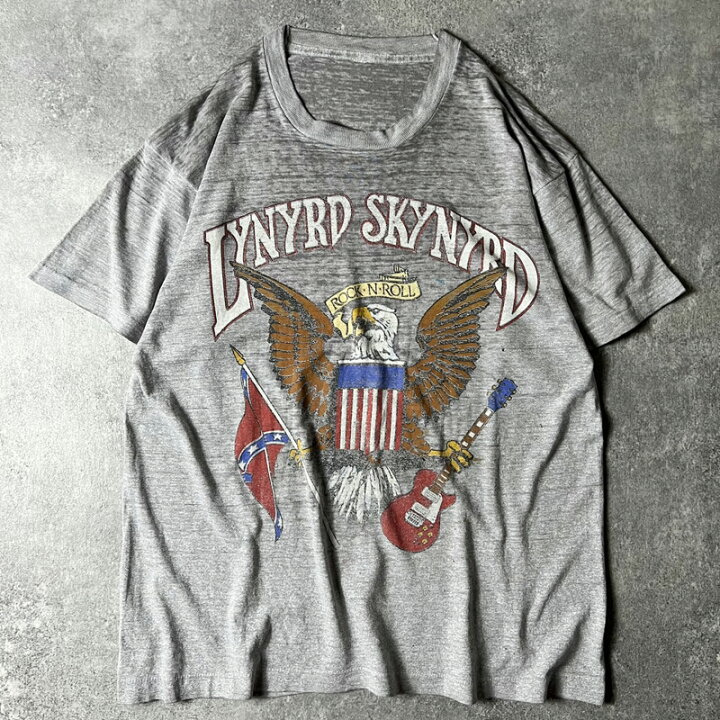 楽天市場】80s Lynyrd Skynyrd オフィシャル 両面 プリント 半袖 T 