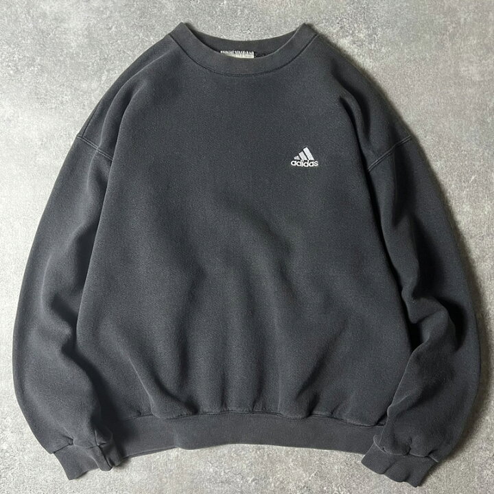 楽天市場】90s USA製 adidas パフォーマンス ロゴ 刺繍 スウェット 