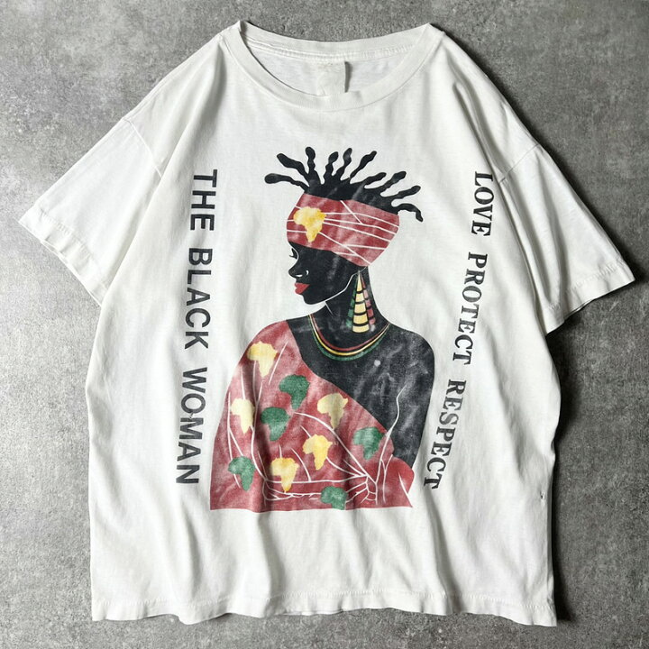 90s USA製 ネオンカラー アートTシャツ 古着 ヴィンテージ 